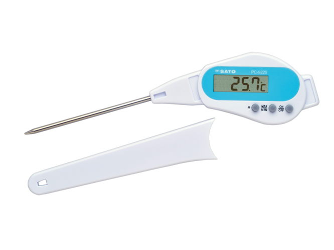 防滴型デジタル温度計