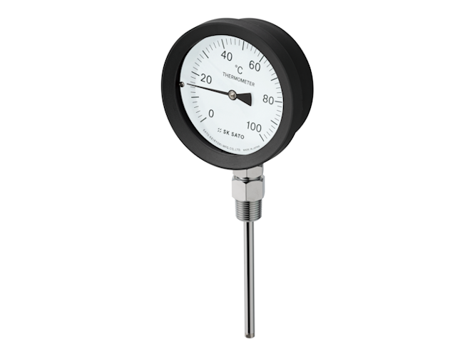 バイメタル式温度計　BM-S-100P